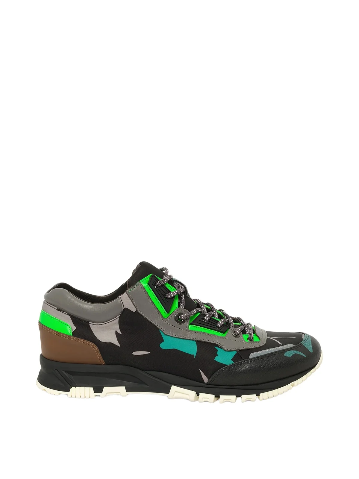 Lanvin Running in Flower Print Green