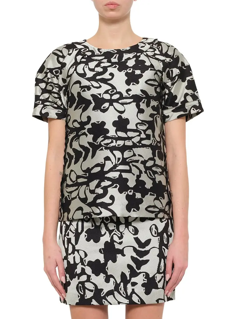 Lanvin Print Top