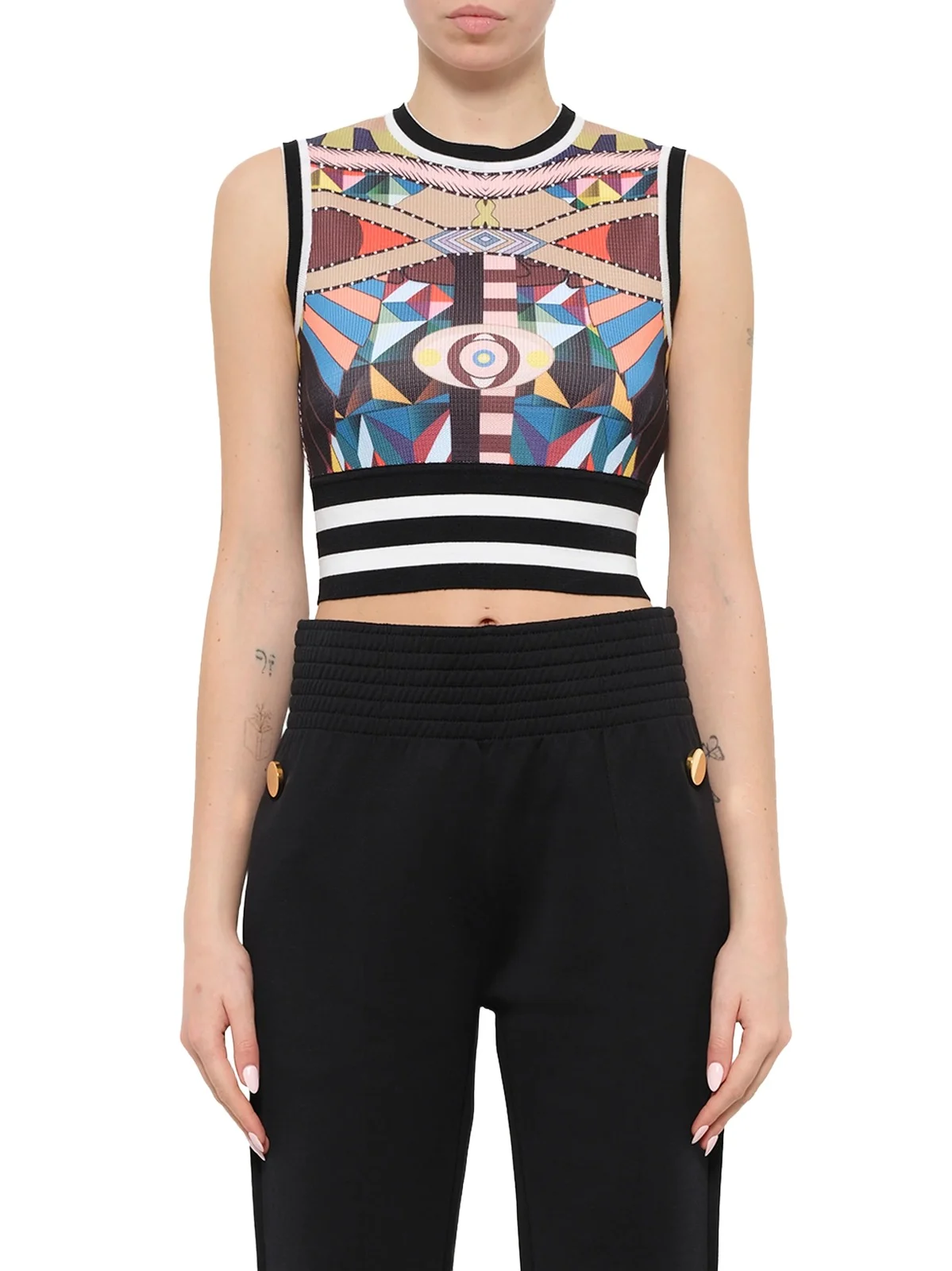 Givenchy Sleeveless Top in Multicolor