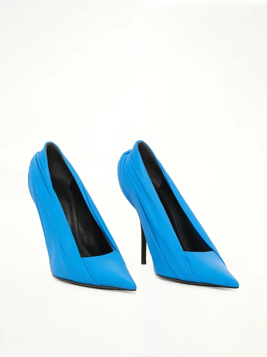 Balenciaga Blue Heel Shoes | Thumbnail 2 Balenciaga Blue Heel Shoes | Thumbnail 2