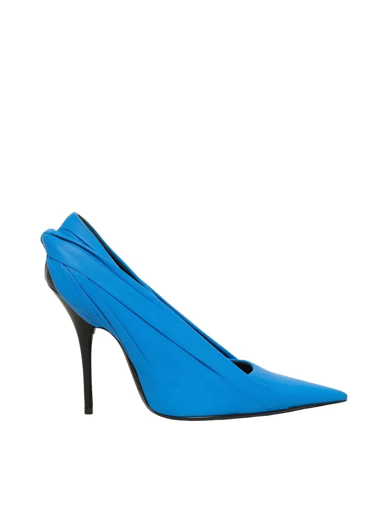 Balenciaga Blue Heel Shoes