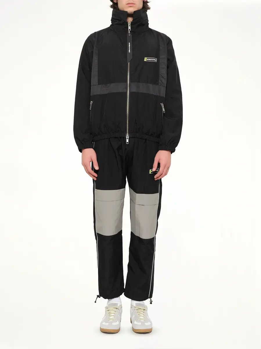 Daniel Patrick 2020 Track Jacket in Black | Thumbnail 2