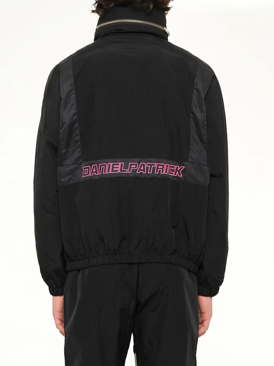 Daniel Patrick 2020 Track Jacket in Black | Thumbnail 3