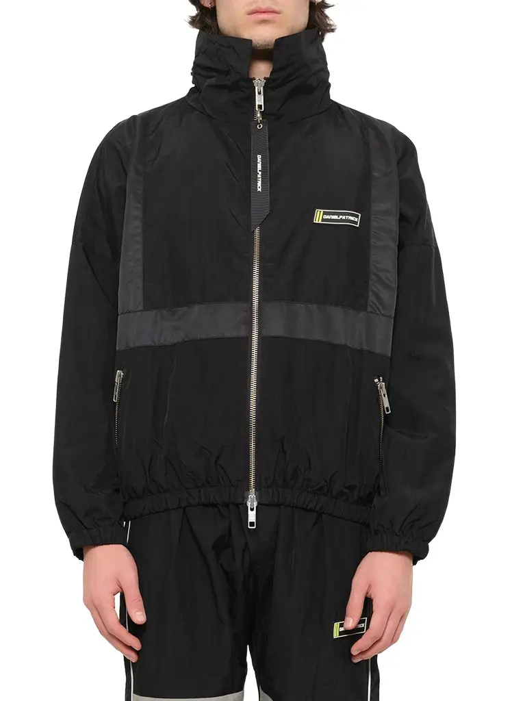 Daniel Patrick 2020 Track Jacket in Black