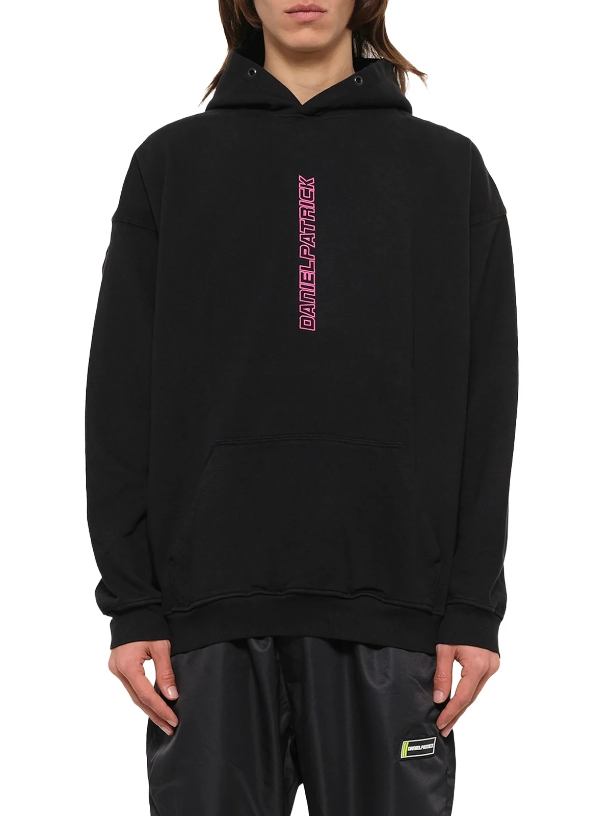 Daniel Patrick Vertical Logo Hoodie