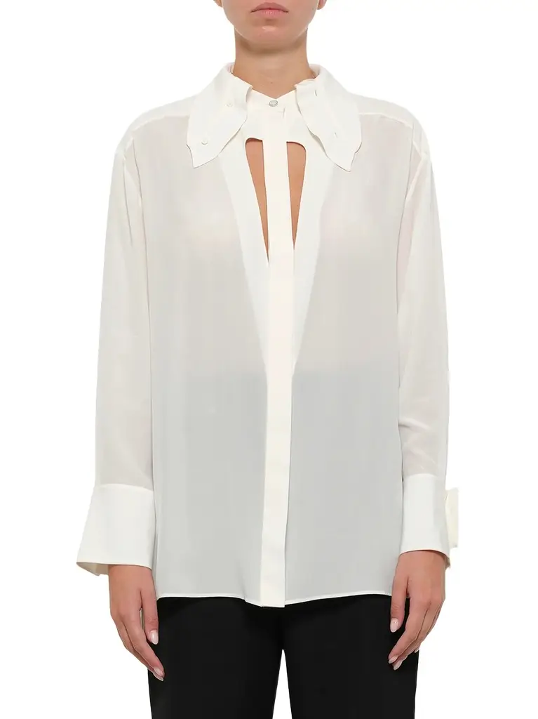 Givenchy Cut Out Tailoring Shirt