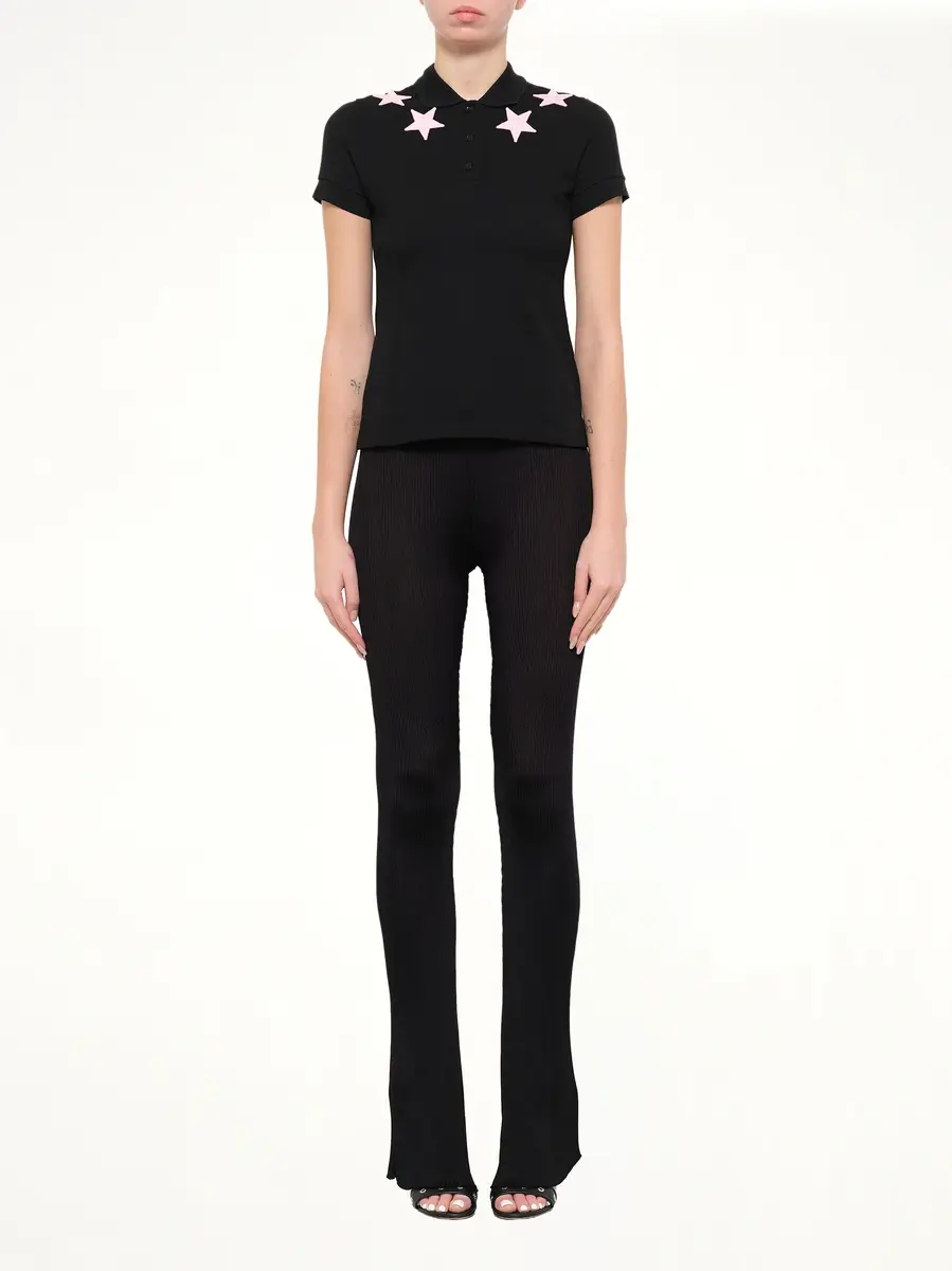 Givenchy Short Sleeve Polo in Black | Thumbnail 2 Givenchy Short Sleeve Polo in Black | Thumbnail 2