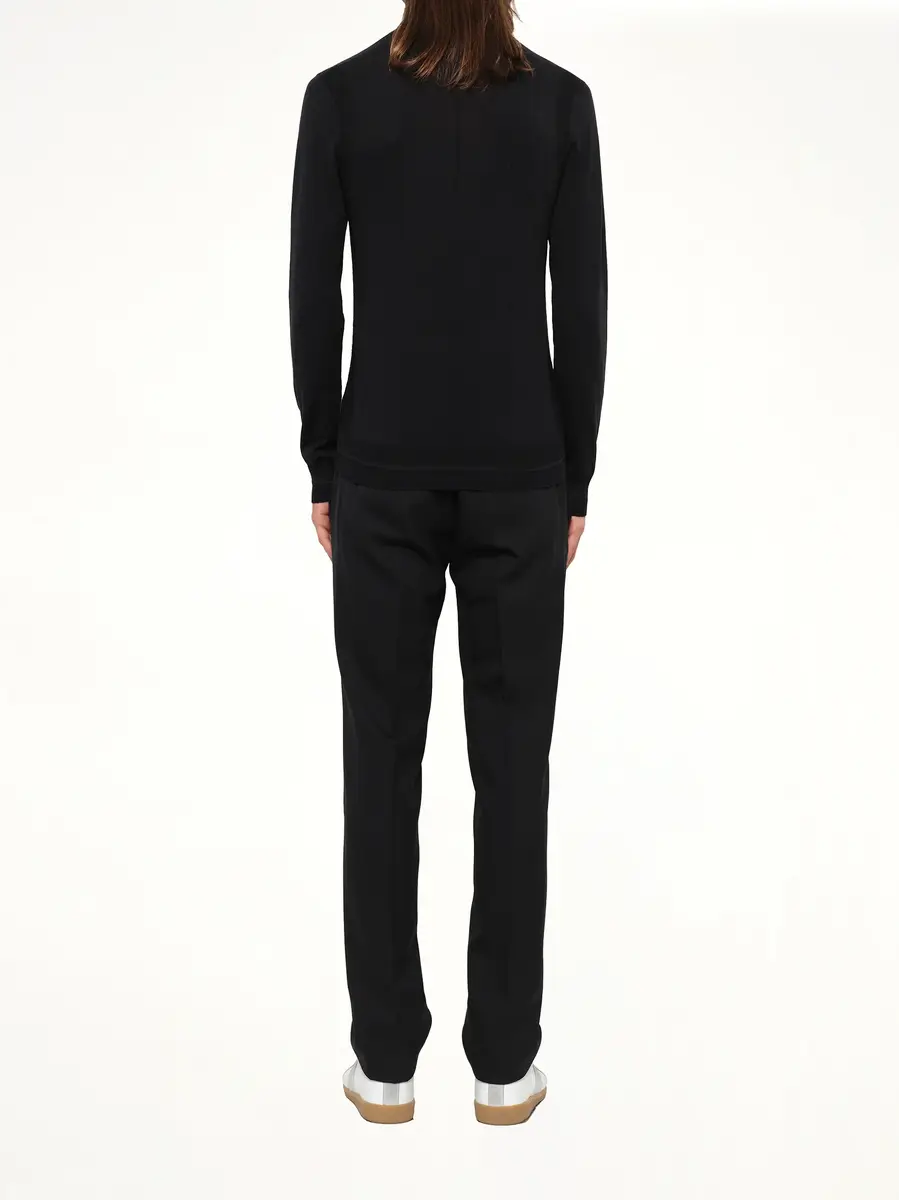 Givenchy Leather Patch Pullover | Thumbnail 4 Givenchy Leather Patch Pullover | Thumbnail 4