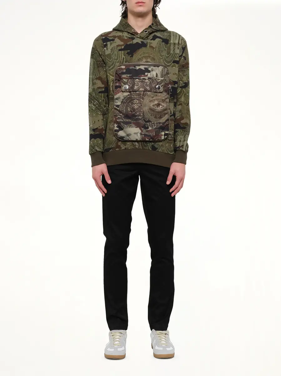 Givenchy Givenchy Podium Dollar Hoodie in Camo | Thumbnail 2