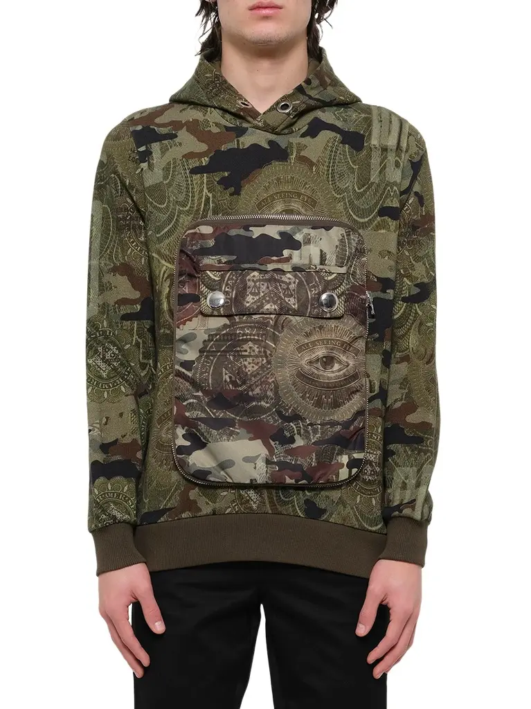 Givenchy Givenchy Podium Dollar Hoodie in Camo