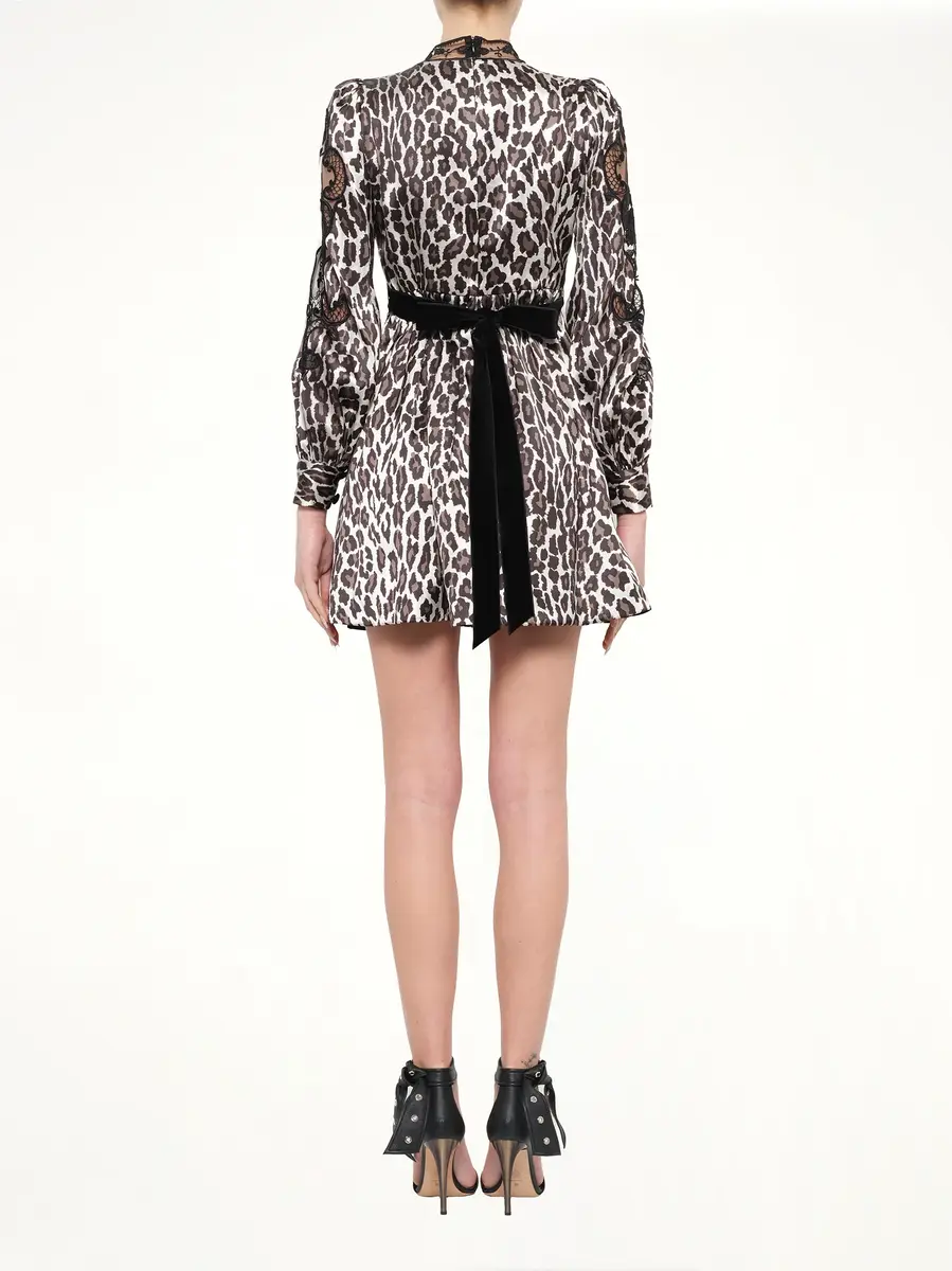 Marc Jacobs Marc Jacobs Babydoll Dress With Lace | Thumbnail 4 Marc Jacobs Marc Jacobs Babydoll Dress With Lace | Thumbnail 4