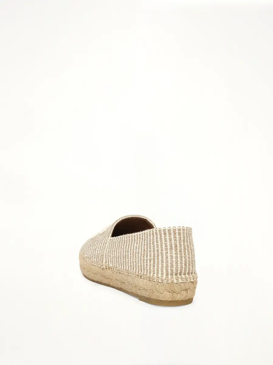 Celine Triomphe Espadrille 05 With Embroidered P in Beige/ecru | Thumbnail 3 Celine Triomphe Espadrille 05 With Embroidered P in Beige/ecru | Thumbnail 3