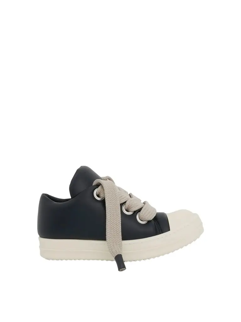 Jumbo Lace Padded Low Sneaker in Black/milk Jumbo Lace Padded Low Sneaker in Black/milk