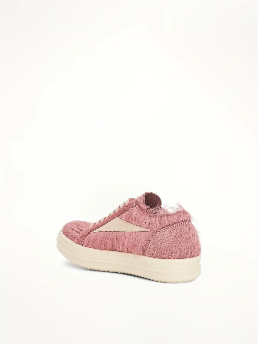 Rick Owens Vintage Fur Sneaker in Dusty Pink/milk | Thumbnail 3 Rick Owens Vintage Fur Sneaker in Dusty Pink/milk | Thumbnail 3