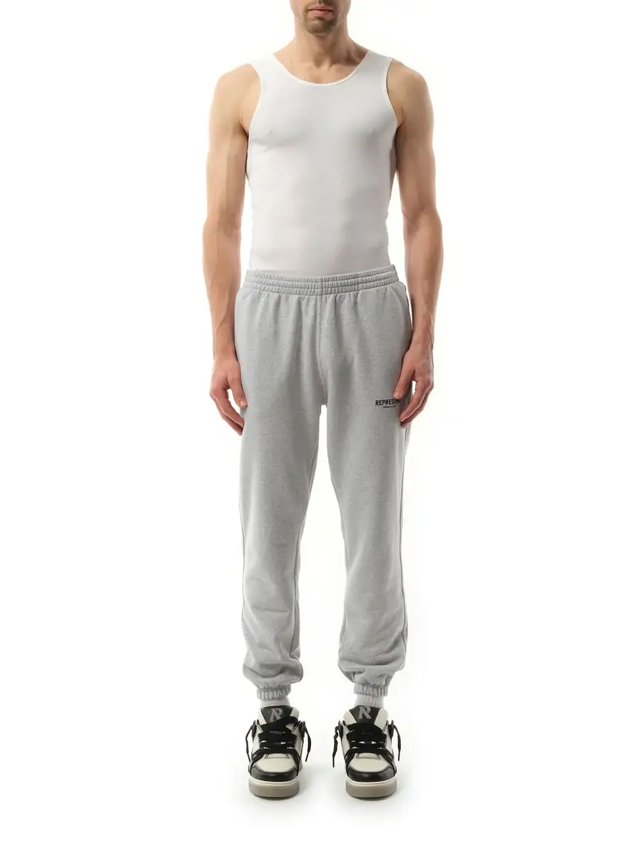 Represent Represent Owners Club Sweatpants in Ash Grey/black | Thumbnail 4 Represent Represent Owners Club Sweatpants in Ash Grey/black | Thumbnail 4