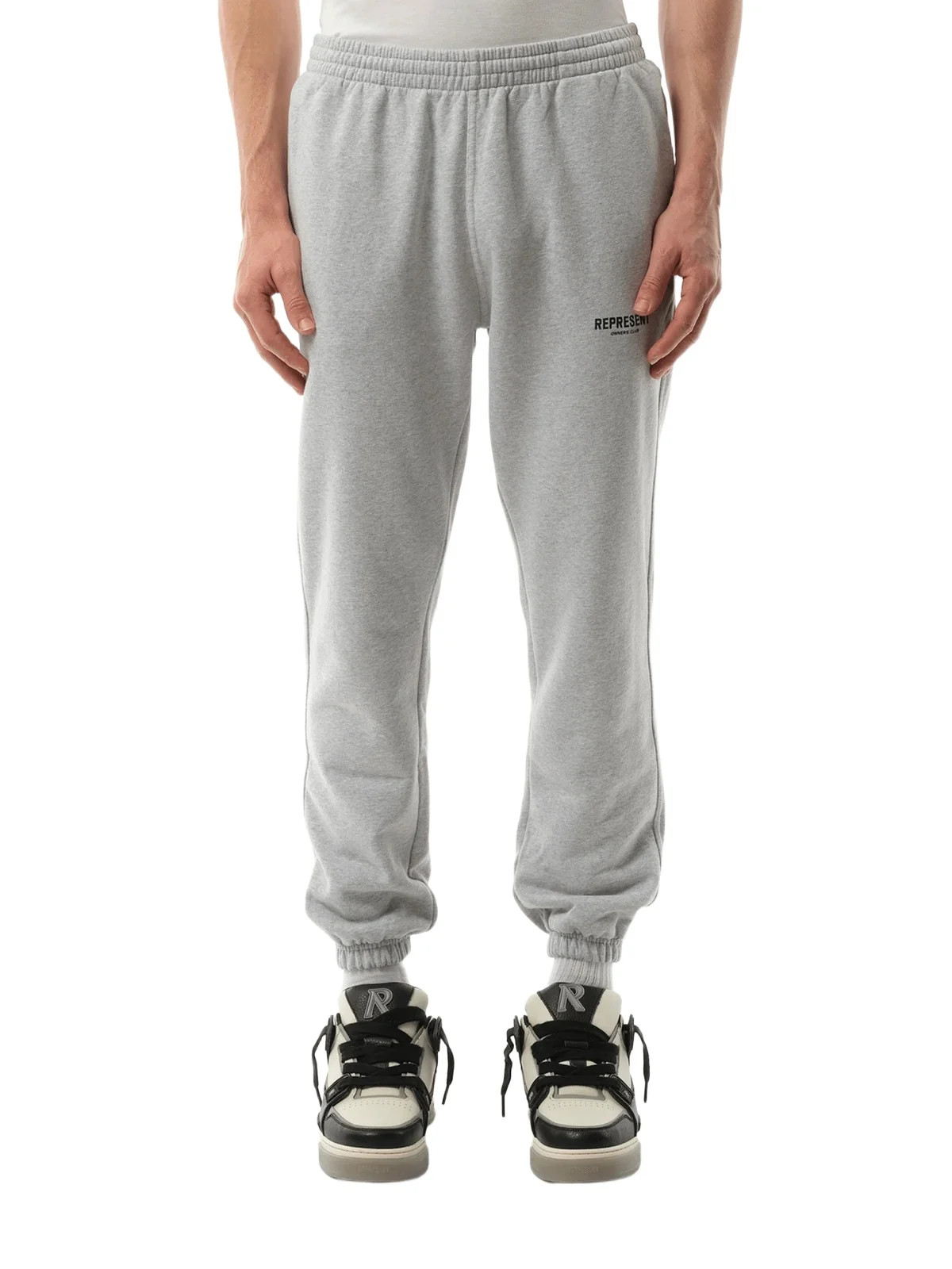 Represent Represent Owners Club Sweatpants in Ash Grey/black