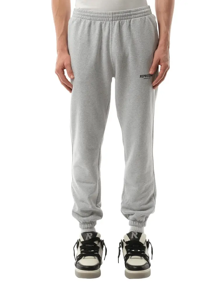 Represent Represent Owners Club Sweatpants in Ash Grey/black