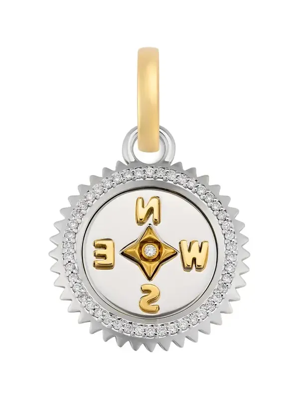 Diamond Baby Internal Compass Medallion Diamond Baby Internal Compass Medallion