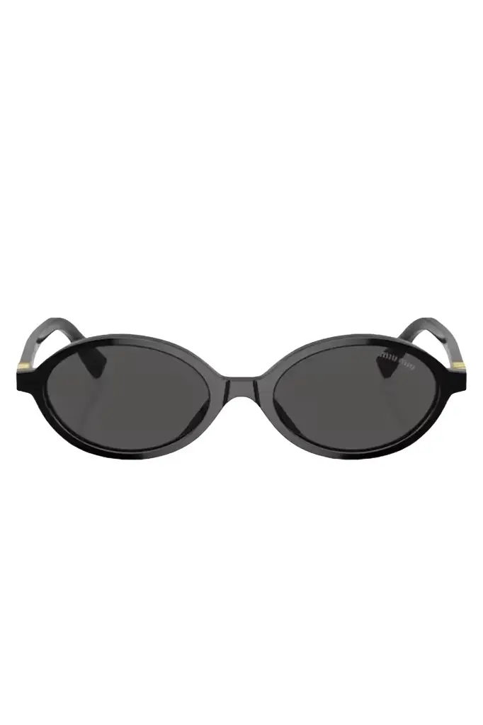 Miu Miu Oval Frame Sunglasses