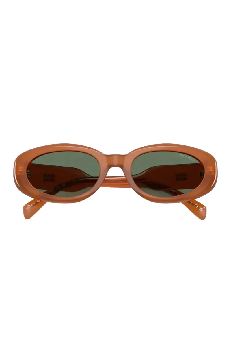 Miu Miu Retro Oval Frame Sunglasses | Thumbnail 2 Miu Miu Retro Oval Frame Sunglasses | Thumbnail 2