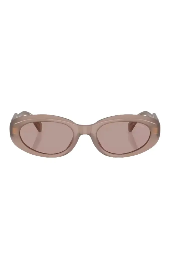 Miu Miu Sculpted Oval Sunglasses