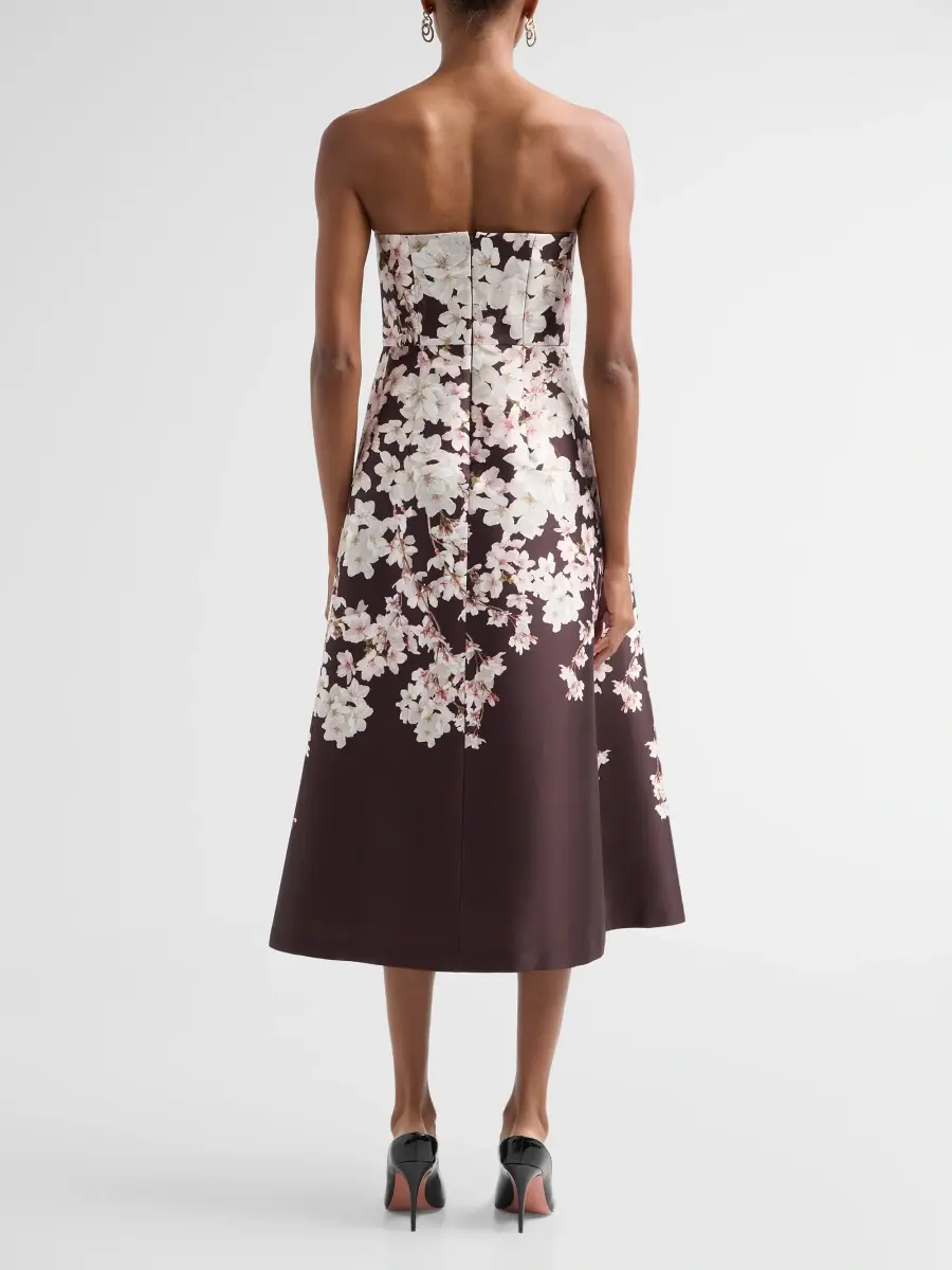 SACHIN & BABI Women's Shay Printed Strapless Midi Dress | Thumbnail 3 SACHIN & BABI Women's Shay Printed Strapless Midi Dress | Thumbnail 3
