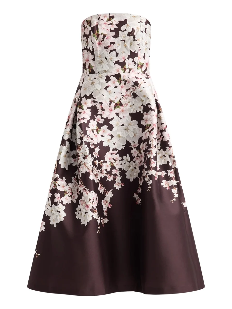 SACHIN & BABI Women's Shay Printed Strapless Midi Dress