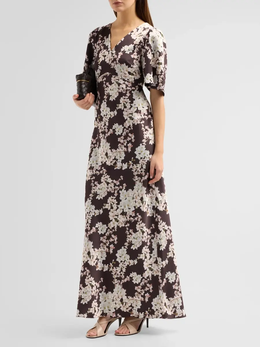 SACHIN & BABI Women's Mae Floral Print Gown | Thumbnail 4 SACHIN & BABI Women's Mae Floral Print Gown | Thumbnail 4
