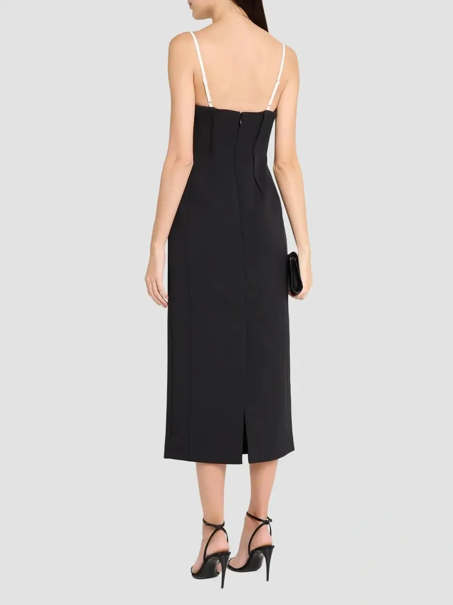 Simkhai Women's Kristen Sheath Midi Dress | Thumbnail 3 Simkhai Women's Kristen Sheath Midi Dress | Thumbnail 3
