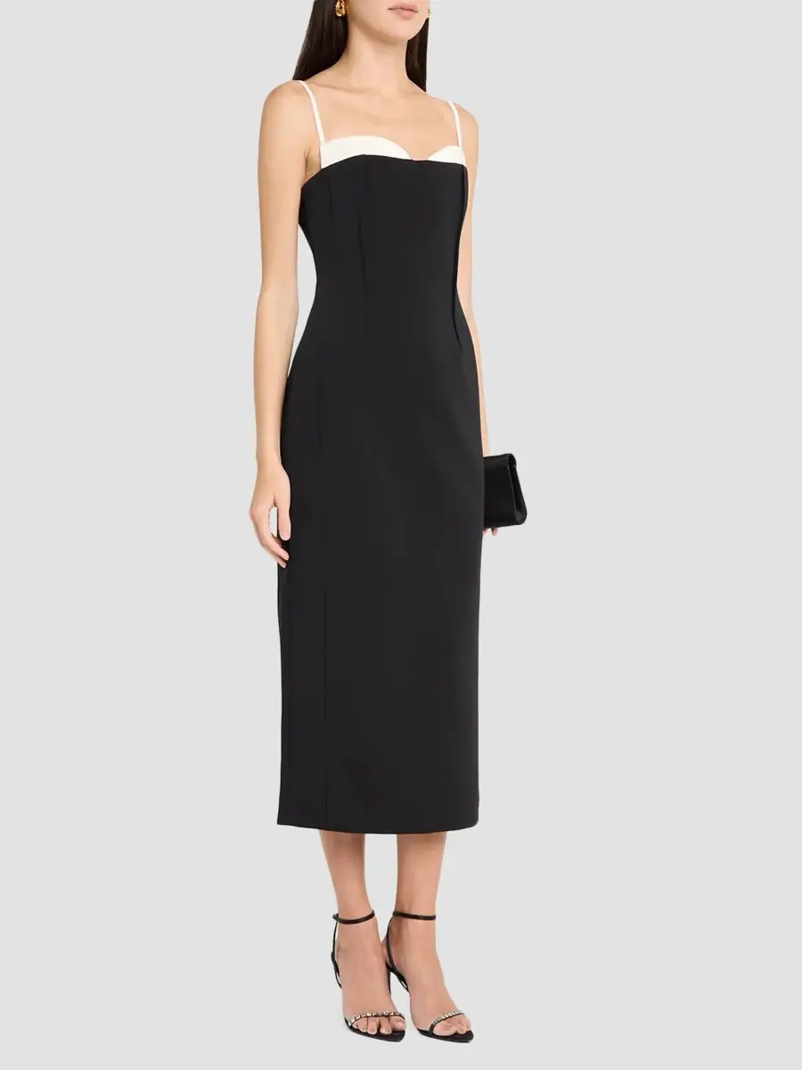 Simkhai Women's Kristen Sheath Midi Dress | Thumbnail 4 Simkhai Women's Kristen Sheath Midi Dress | Thumbnail 4
