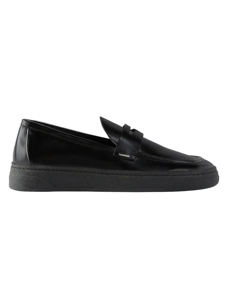 Giuseppe Zanotti Men's Leather Penny Loafers