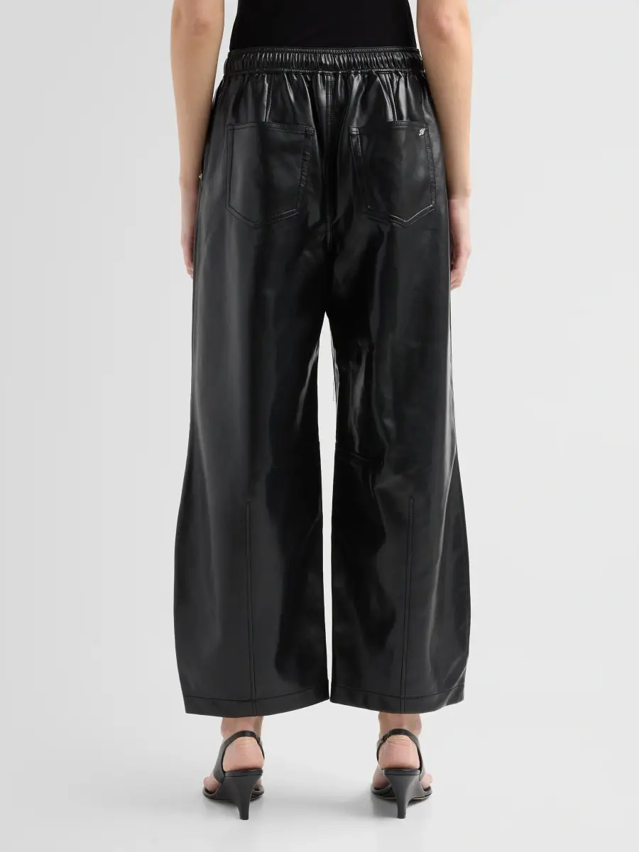 Cinq à Sept Women's Brooks Faux-Leather Crop Pants | Thumbnail 3 Cinq à Sept Women's Brooks Faux-Leather Crop Pants | Thumbnail 3