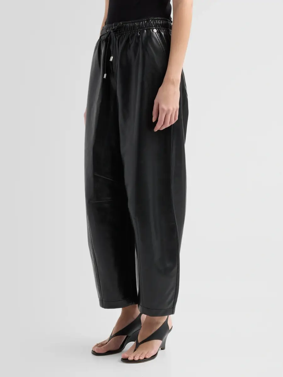 Cinq à Sept Women's Brooks Faux-Leather Crop Pants | Thumbnail 4 Cinq à Sept Women's Brooks Faux-Leather Crop Pants | Thumbnail 4