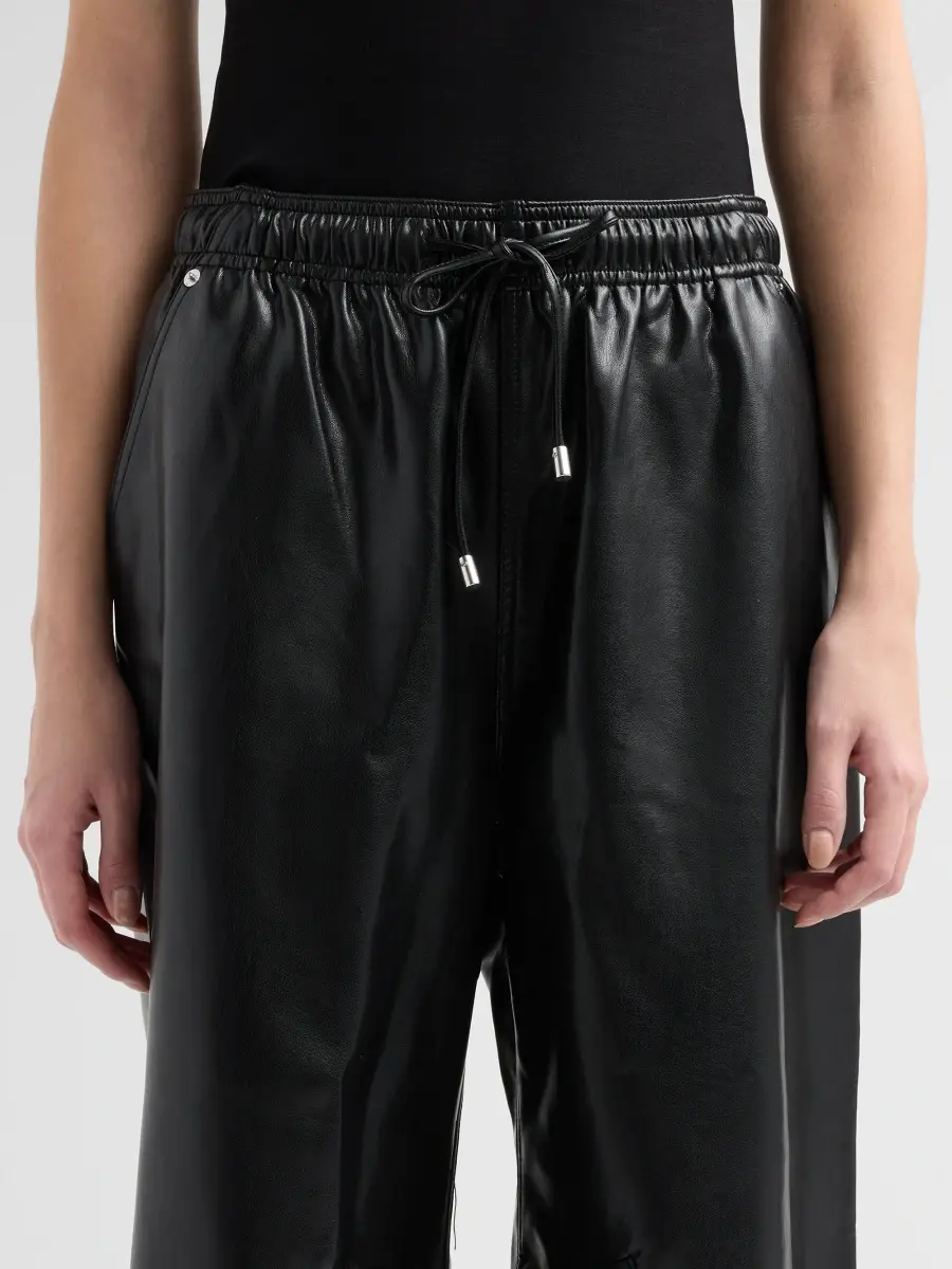 Cinq à Sept Women's Brooks Faux-Leather Crop Pants | Thumbnail 5 Cinq à Sept Women's Brooks Faux-Leather Crop Pants | Thumbnail 5
