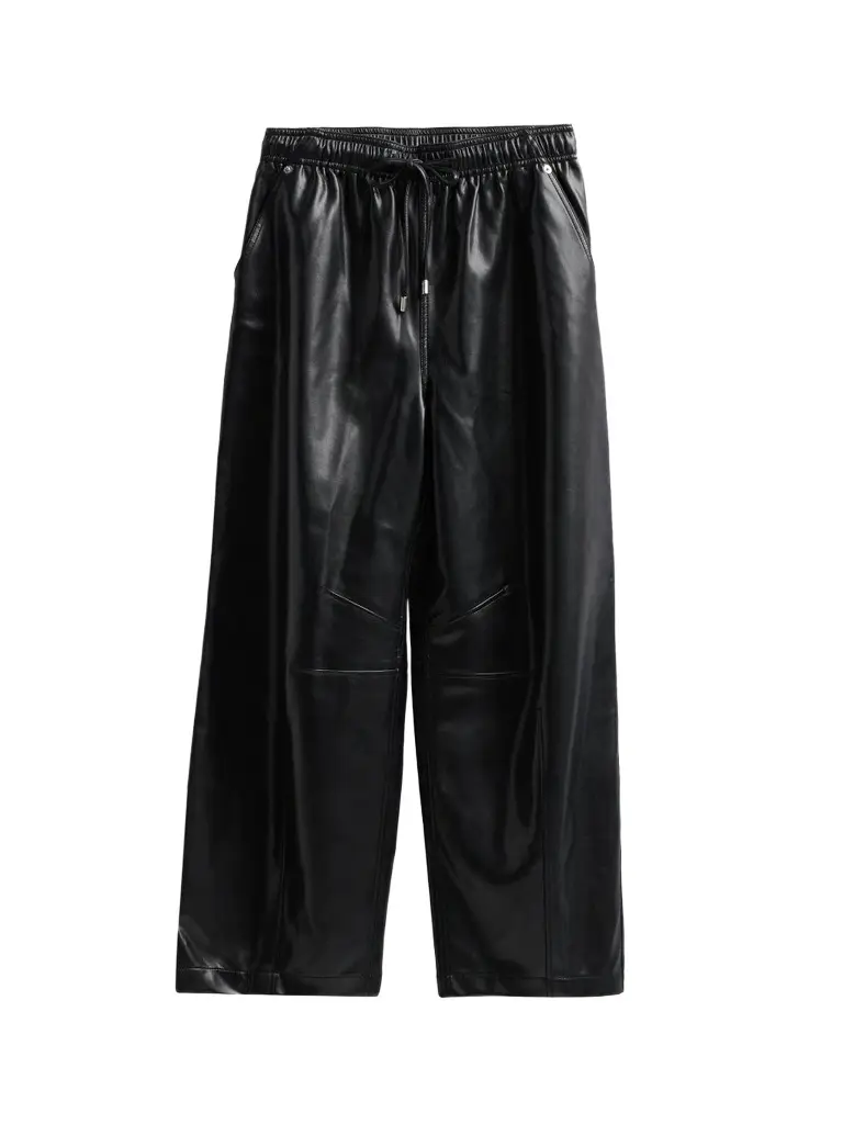 Cinq à Sept Women's Brooks Faux-Leather Crop Pants