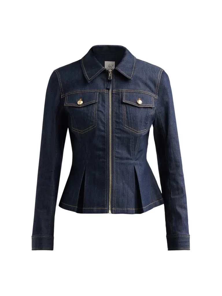 Cinq à Sept Women's Kaiya Cotton-Blend Denim Jacket