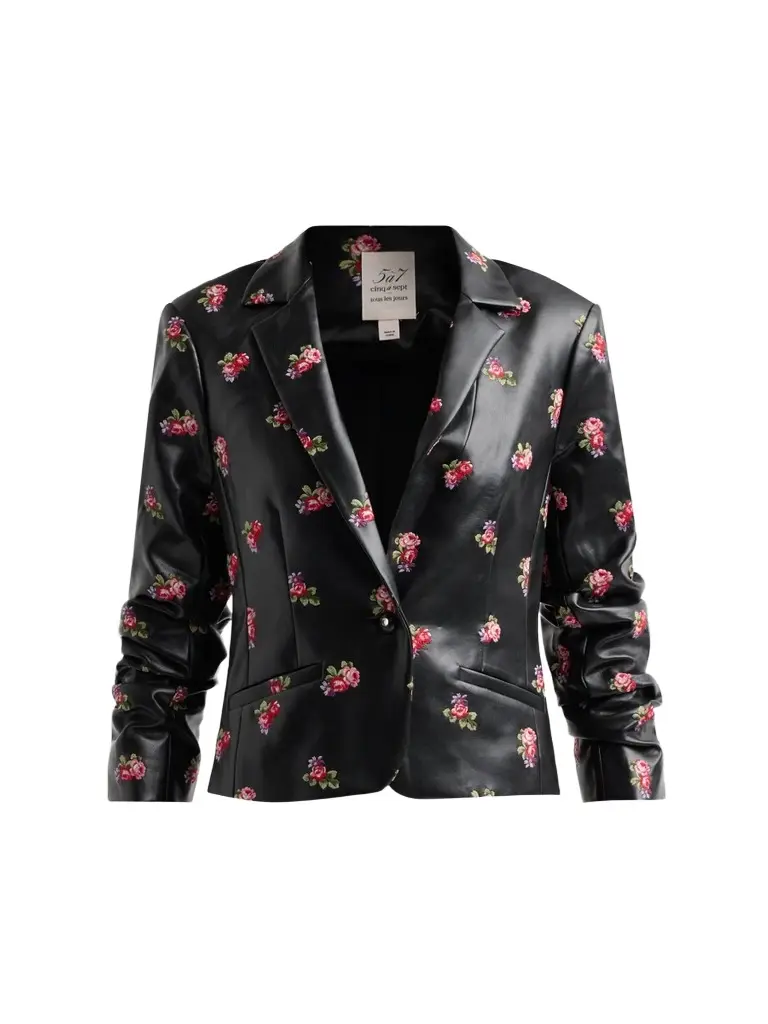 Cinq à Sept Women's Le Petit Khloe Rose-Print Blazer