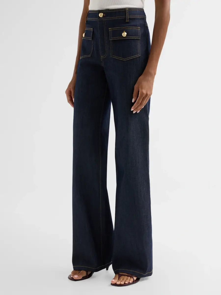 Cinq à Sept Women's Cassie Straight-Leg Jeans | Thumbnail 4 Cinq à Sept Women's Cassie Straight-Leg Jeans | Thumbnail 4