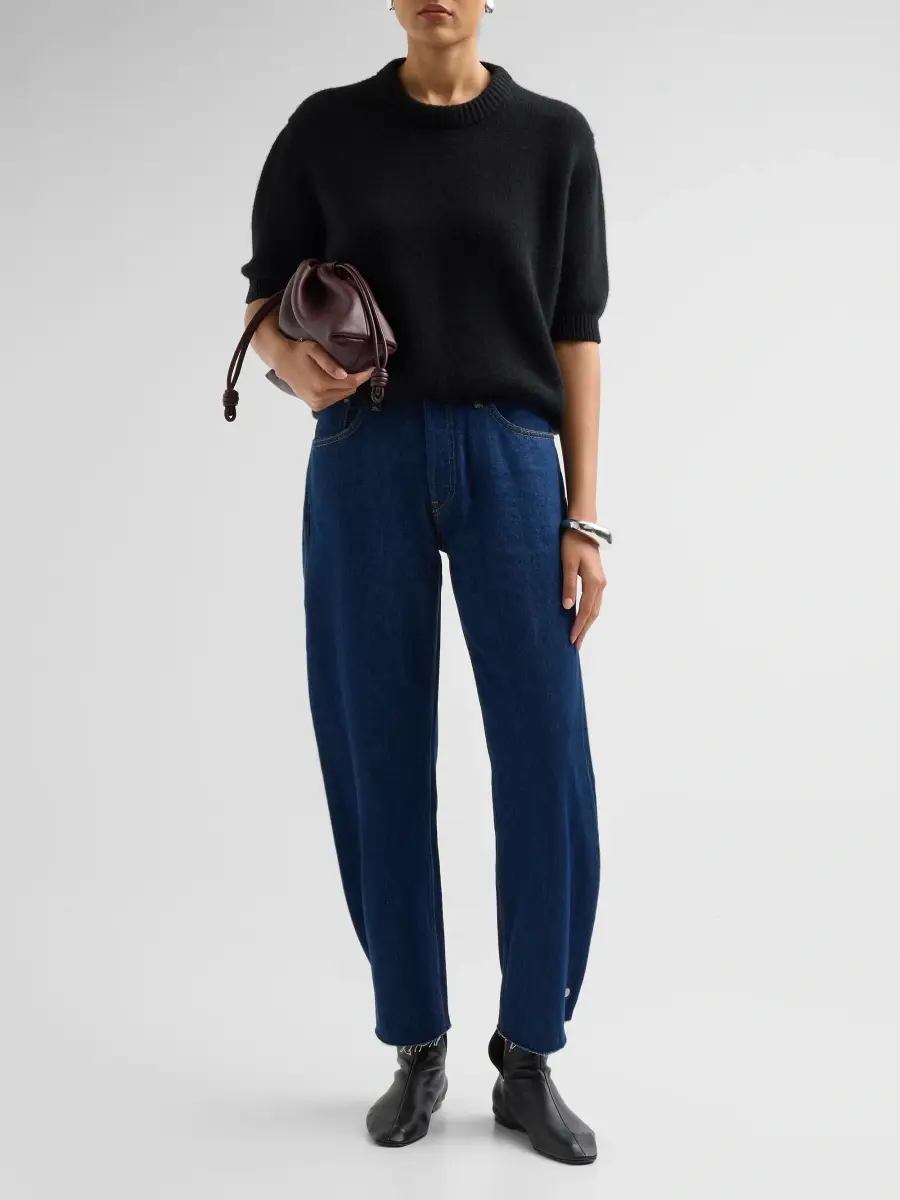 RE/DONE Women's Nico Barrel-Leg Jeans | Thumbnail 2