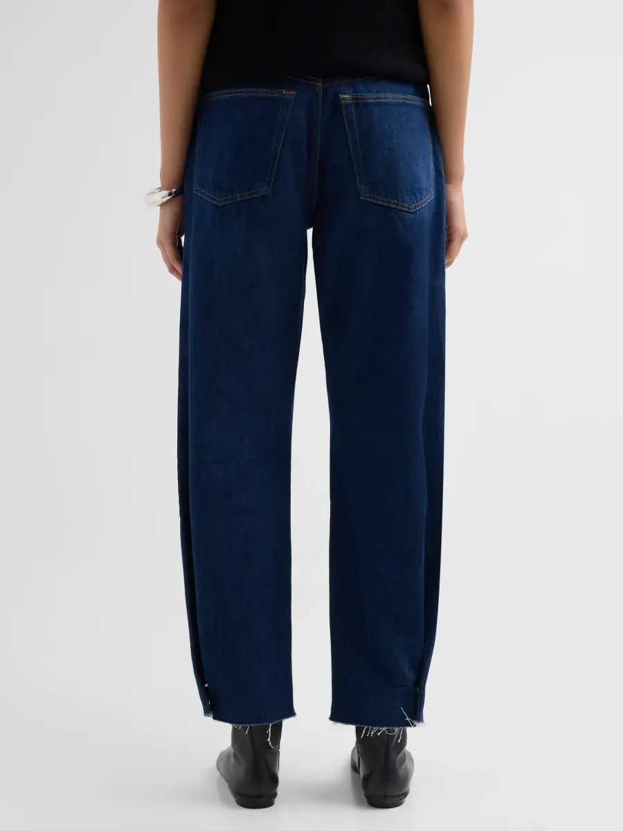 RE/DONE Women's Nico Barrel-Leg Jeans | Thumbnail 3