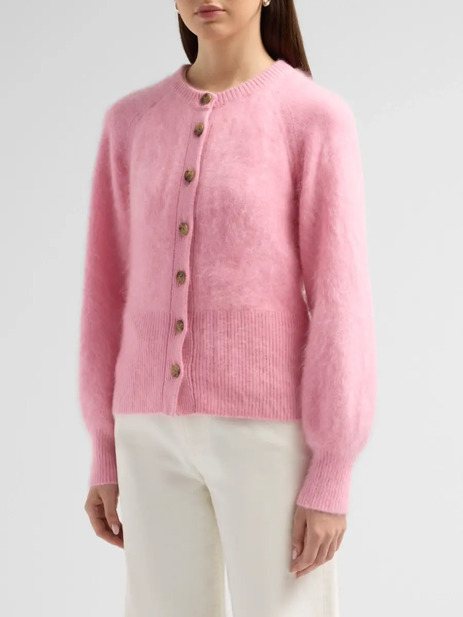 Guest In Residence Women's Grizzly Sculpted Cashmere Cardigan | Thumbnail 4 Guest In Residence Women's Grizzly Sculpted Cashmere Cardigan | Thumbnail 4