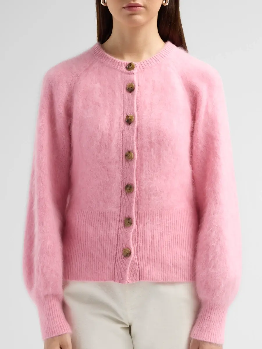 Guest In Residence Women's Grizzly Sculpted Cashmere Cardigan | Thumbnail 5 Guest In Residence Women's Grizzly Sculpted Cashmere Cardigan | Thumbnail 5