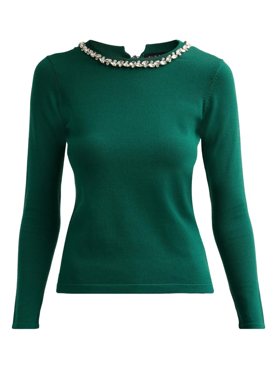 Elie Tahari Women's Aiden Embellished Crewneck Sweater