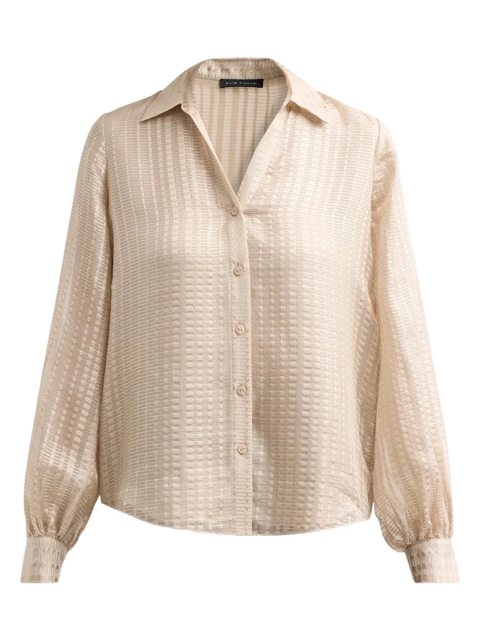 Women's Madeline Metallic Silk Blouse Women's Madeline Metallic Silk Blouse