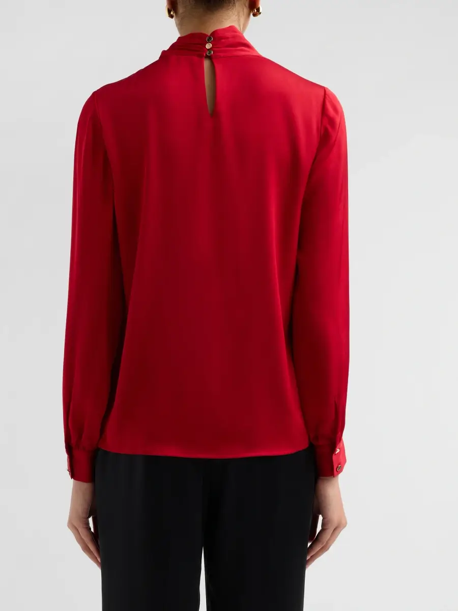Elie Tahari Women's The Wrenley Silk Blouse | Thumbnail 3 Elie Tahari Women's The Wrenley Silk Blouse | Thumbnail 3