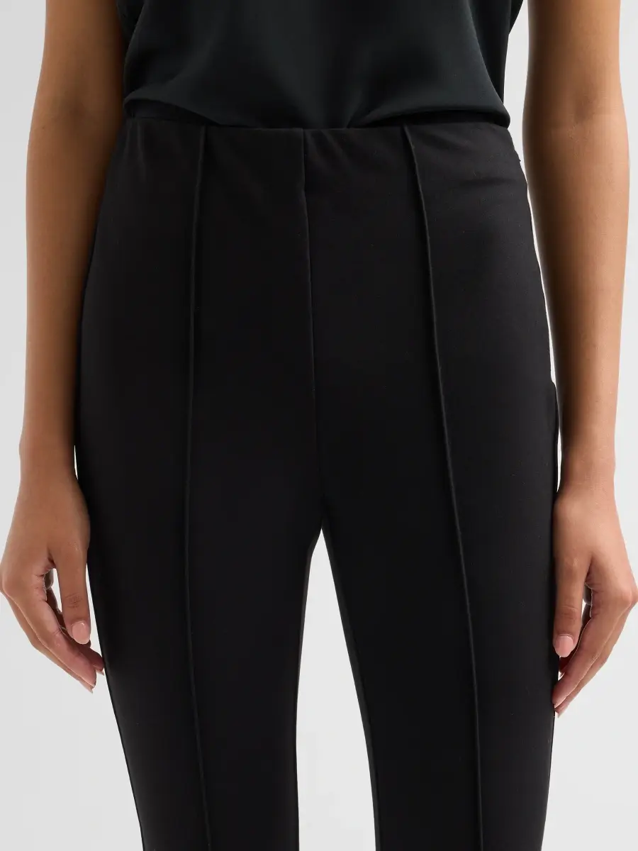 Elie Tahari Women's Ayden High-Rise Seamed Pants | Thumbnail 5