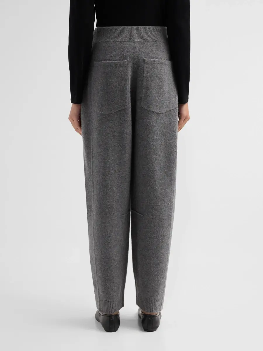 Guest In Residence Women's Wool-Cashmere Knit Barrel-Leg Pants | Thumbnail 3 Guest In Residence Women's Wool-Cashmere Knit Barrel-Leg Pants | Thumbnail 3