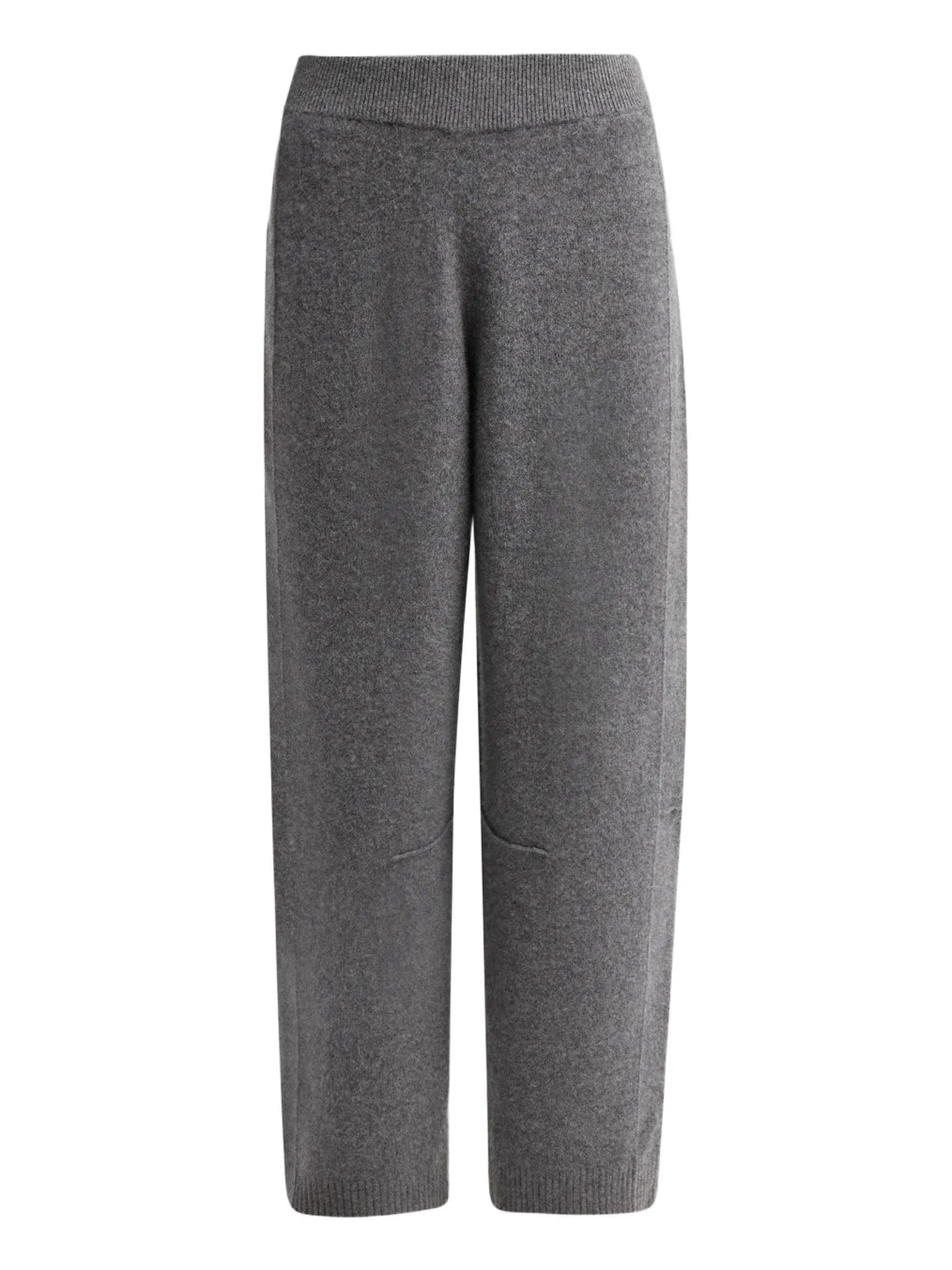 Women's Wool-Cashmere Knit Barrel-Leg Pants Women's Wool-Cashmere Knit Barrel-Leg Pants
