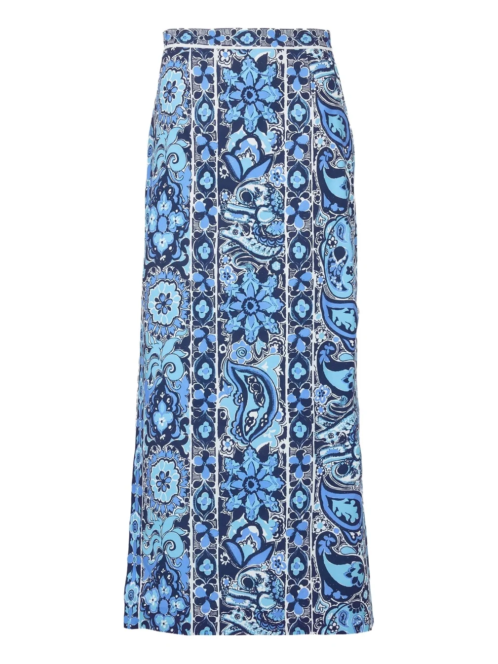 Women's Sanders Paisley Stretch-Cotton Maxi Skirt Women's Sanders Paisley Stretch-Cotton Maxi Skirt