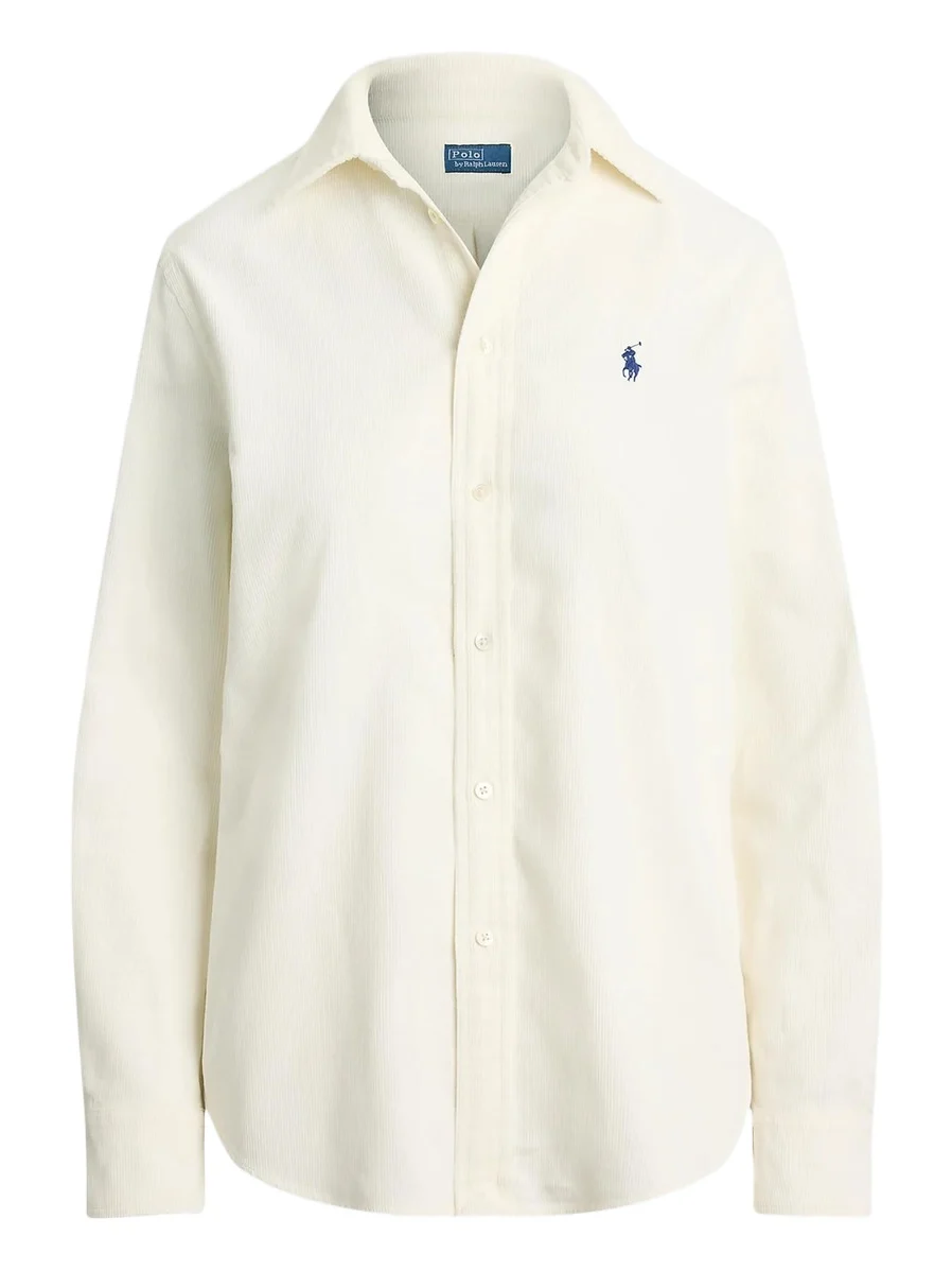 Women's Cotton Corduroy Button-Front Shirt Women's Cotton Corduroy Button-Front Shirt